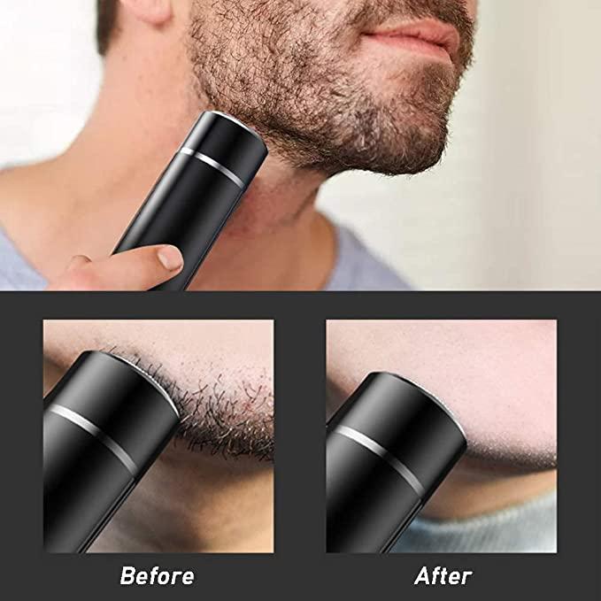 Electric Shaver for Men, Nose Mustache Trimmer Wet and Dry Use (Assorted Colour)